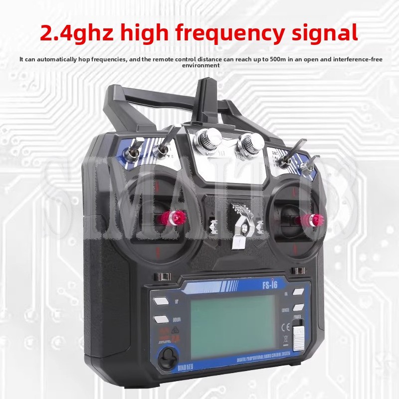 Drone Rc Simulator - เครื่องส่งสัญญาณวิทยุ Flysky FS-i6X 2.4GHz | สำหรับรถยนต์