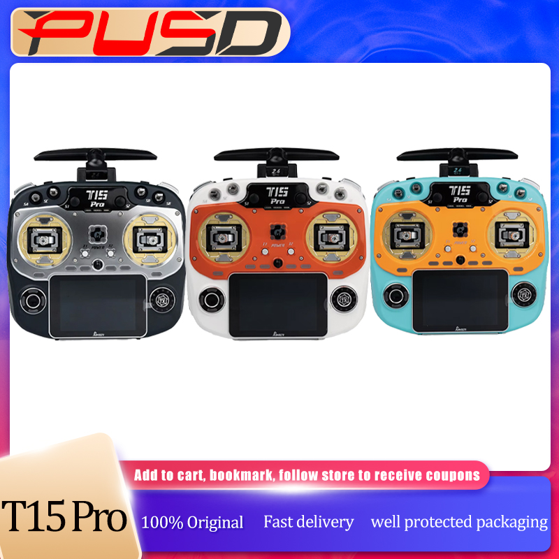 Drone Rc Fpv Pro - รีโมทคอนโทรล T15 Pro 2.4Ghz HALL Gimbal