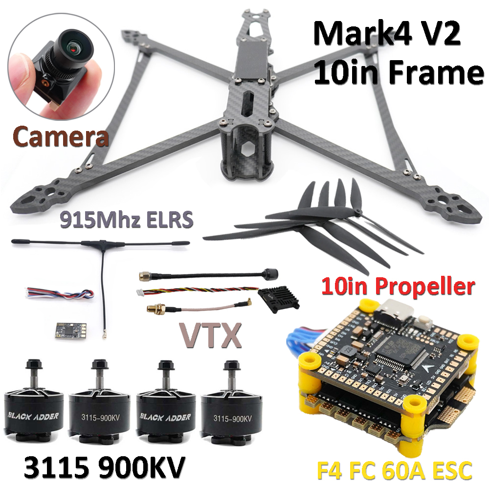 Esc 4In1 Brushless - ชุดคอมโบ Mark4 V2 ขนาด 10 นิ้ว