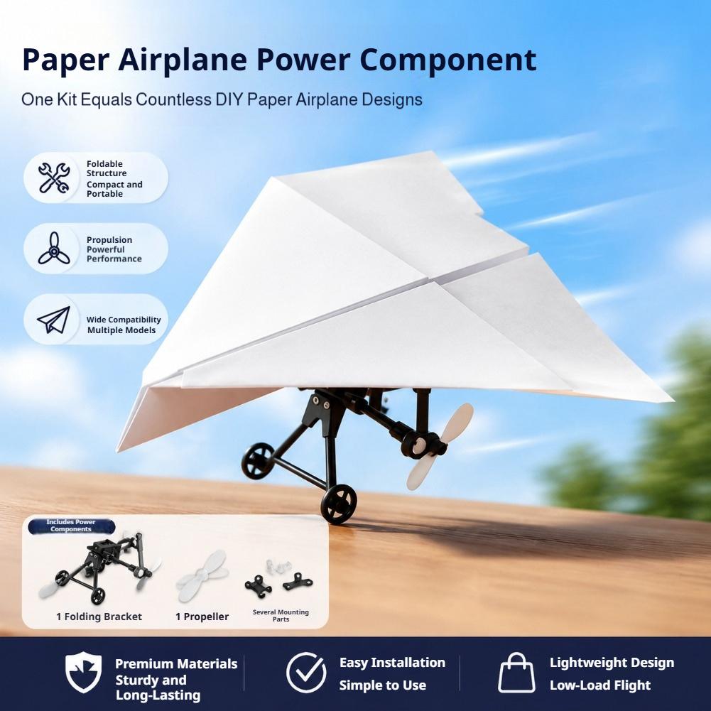 Drone Rc Jet - เครื่องบินกระดาษบังคับวิทยุแบบพกพา ชุดอุปกรณ์ประกอบเครื่องบินบังคับวิทยุ DIY ชุดพลังงานเครื่องบินบังคับวิทยุ ชุดเครื่องบินบังคับวิทยุ 4