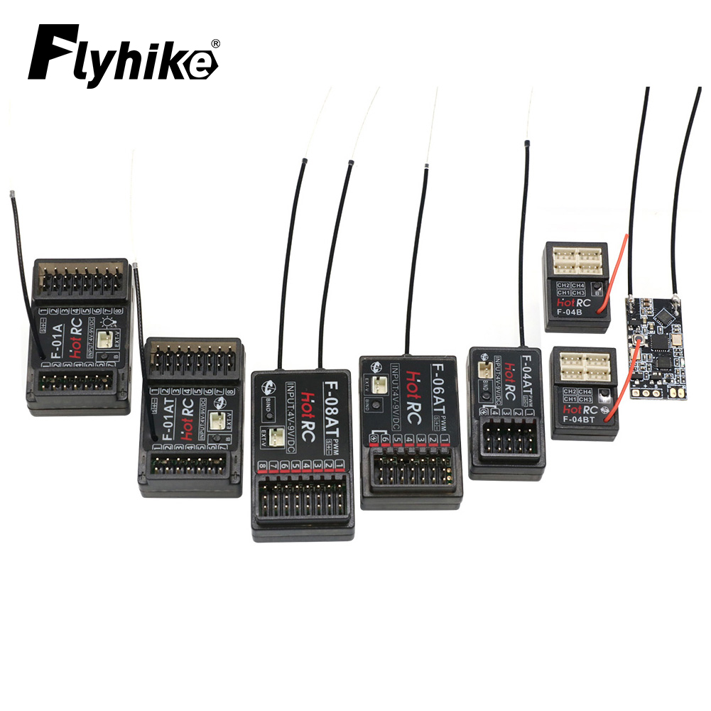Drone Rc Controller And Receiver - HOTRC 2.4 Ghz F-04A F-06A F-08A