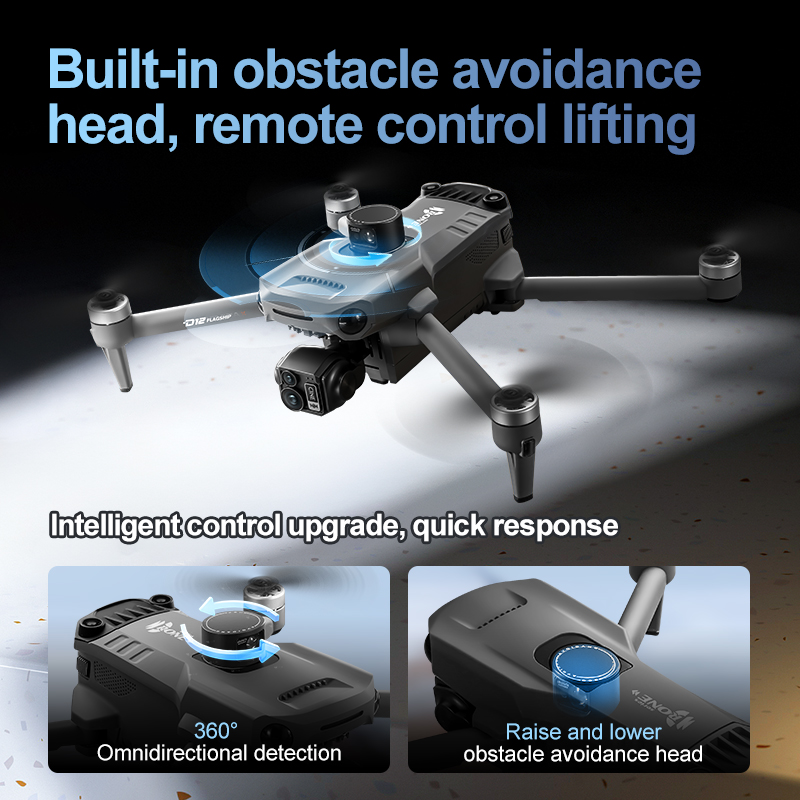 โดรนควอดคอปเตอร์ 8K 3 แกนกันสั - Drone Z บทวิจารณ์และราคา