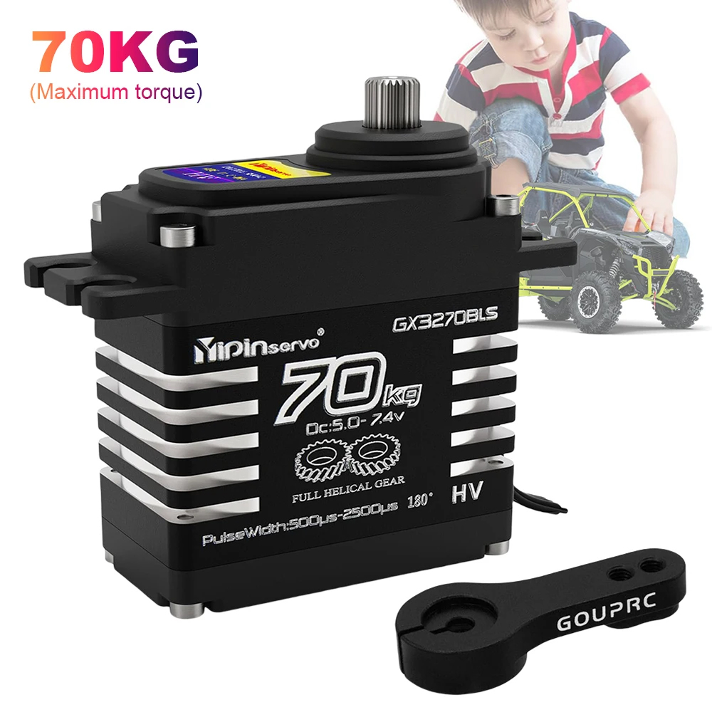 มอเตอร์บรัชเลสแรงบิดสูง 70 กก. - Rc Car Servo บทวิจารณ์และราคา