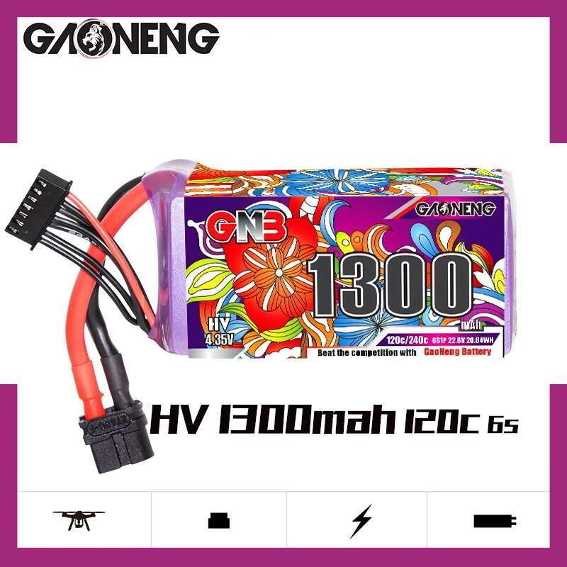 2 ชิ้น GNB 6S ลิโพแบตเตอรี่ 22 - Drone Rc Leading บทวิจารณ์และราคา
