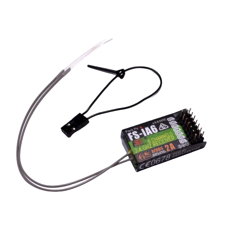 ฟลายสกาย FS-IA6 ตัวรับสัญญาณ 6 - Drone Rc Racing บทวิจารณ์และราคา