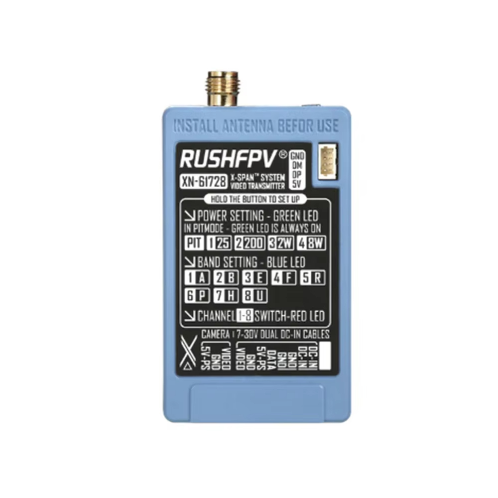 RUSHFPV 6.1‑7.2G 8W X61728 VTX - Drone Rc Controller And Receiver บทวิจารณ์และราคา