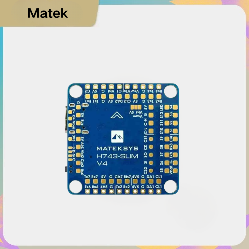 Matek H743 SLIM V4 ชุดควบคุมกา - Drone Rc V4 บทวิจารณ์และราคา
