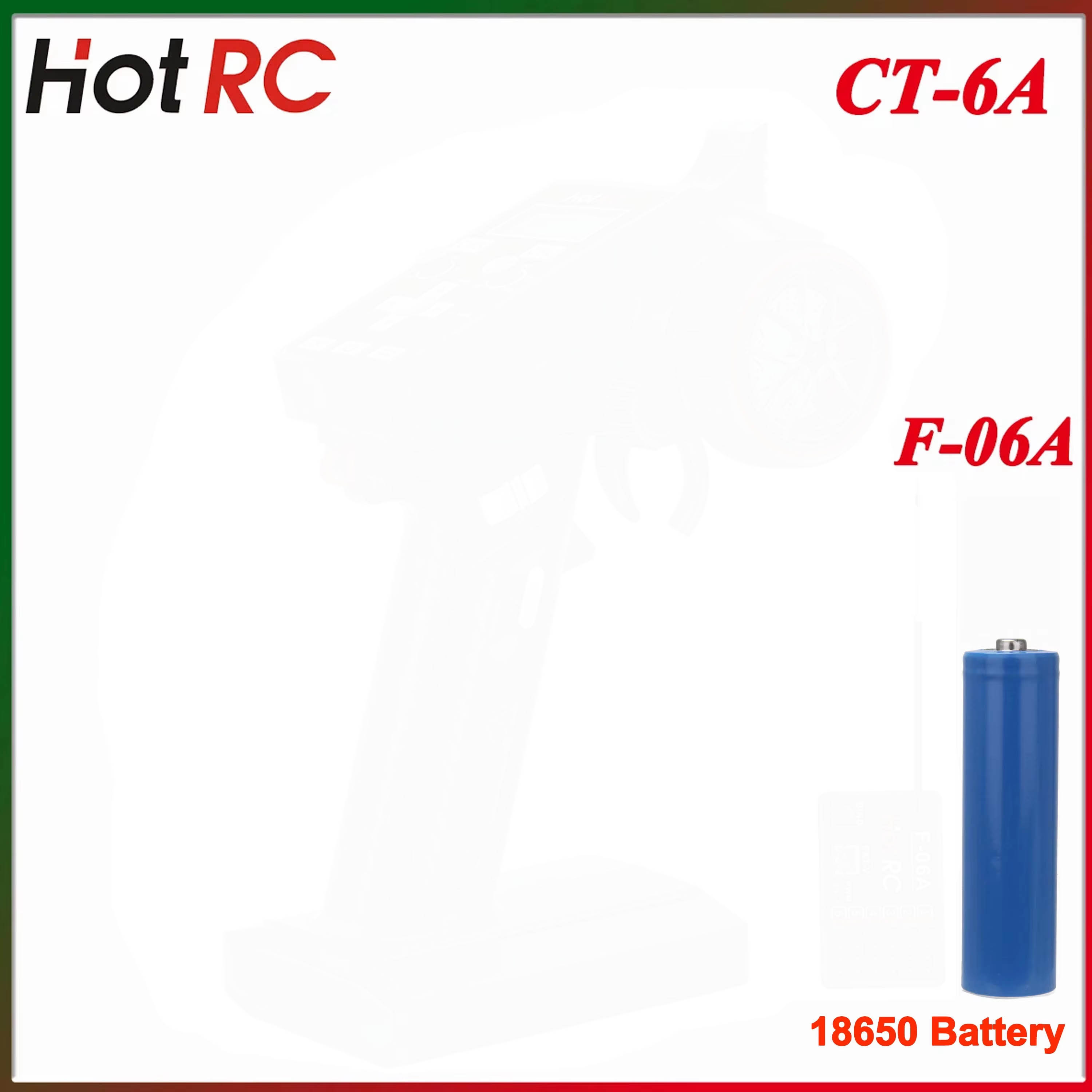 HotRC CT-6A 2.4G 6CH 6 ช่องสัญ - Drone And Car บทวิจารณ์และราคา