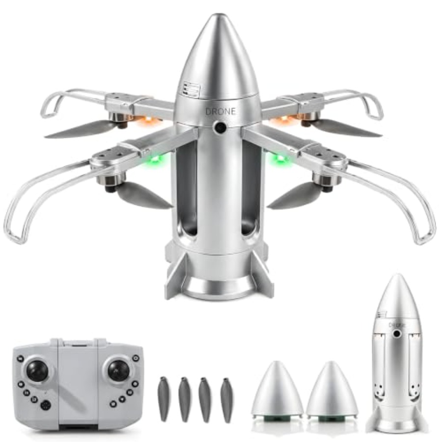 โดรนจรวดบังคับวิทยุสำหรับเด็ก: - Drone Rc Foldable บทวิจารณ์และราคา