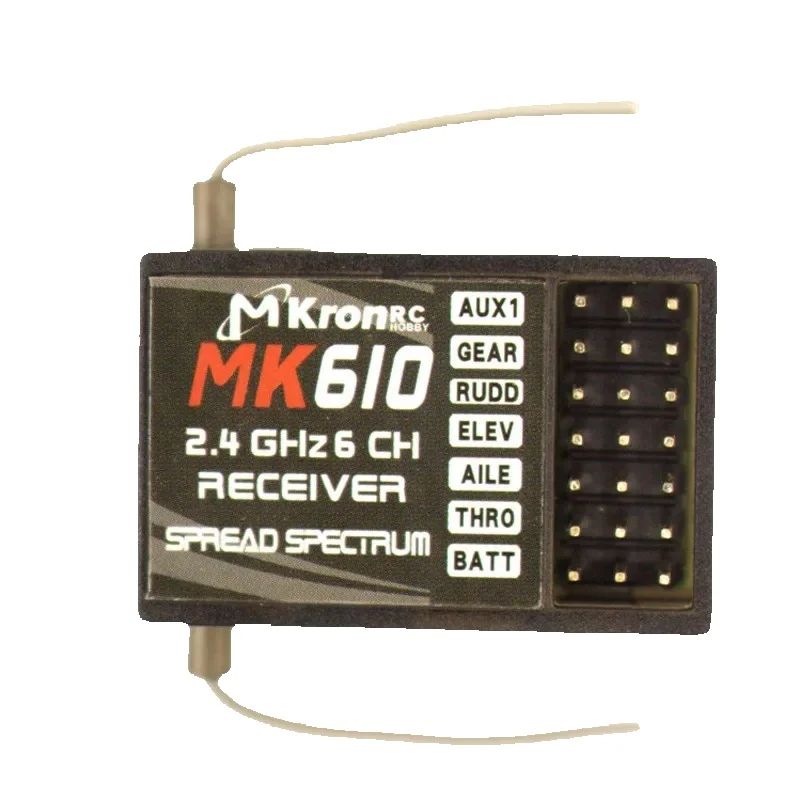 DSM2 MK610 AR6100 2.4G 6CH RC  - Drone Rc Controller And Receiver บทวิจารณ์และราคา