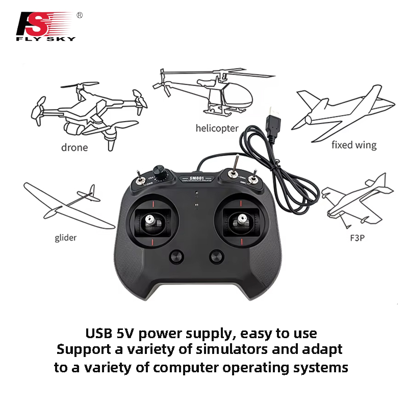 Flysky SM001 8CH RC เครื่องจำล - Drone Rc Simulator บทวิจารณ์และราคา