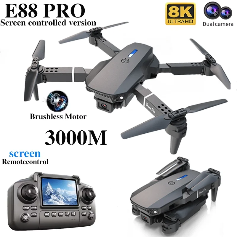 Professional E88 PRO Drone หน้ - Drone Z บทวิจารณ์และราคา