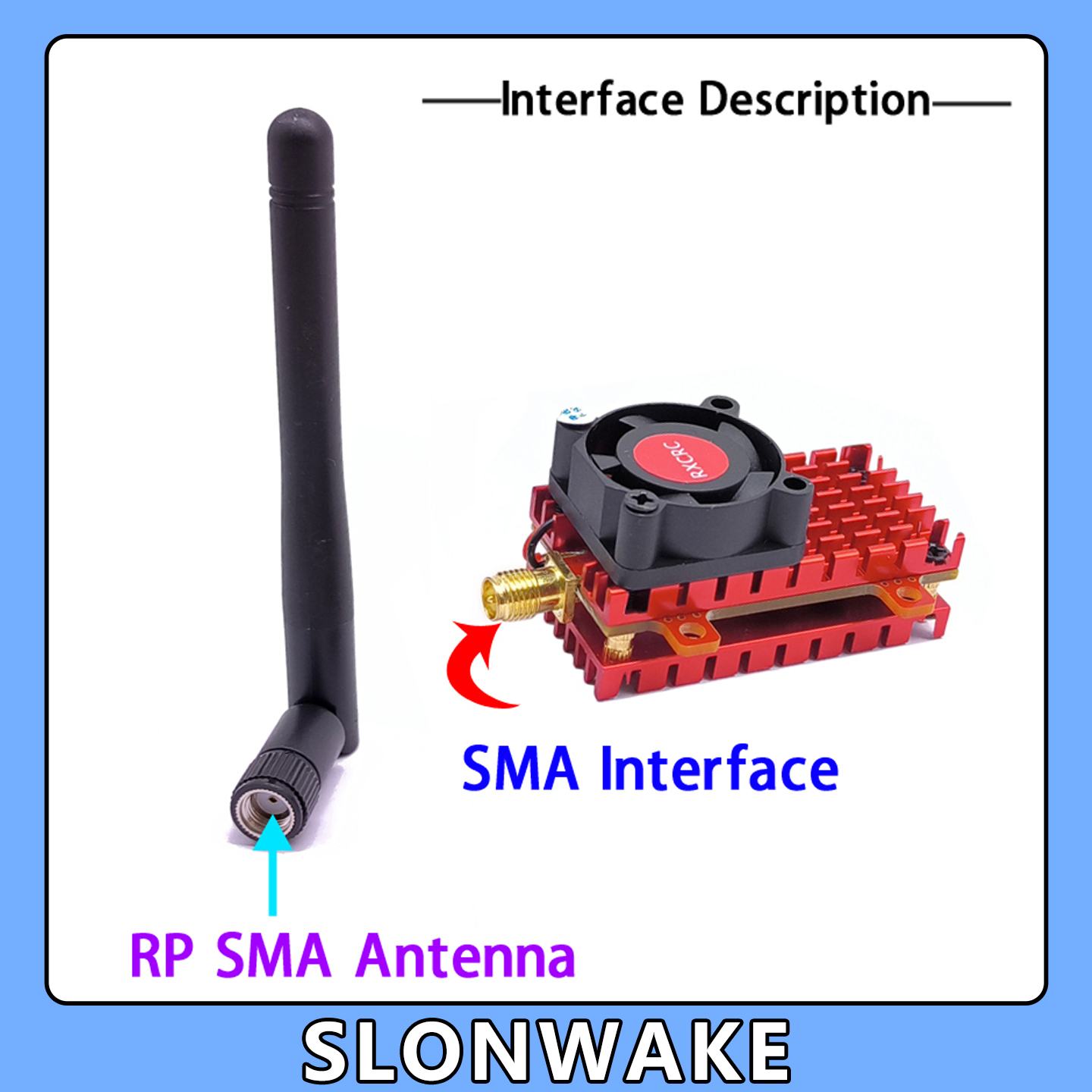SLONWAKE 5.8G 2W VTX FPV กล้อง - Drone Z บทวิจารณ์และราคา
