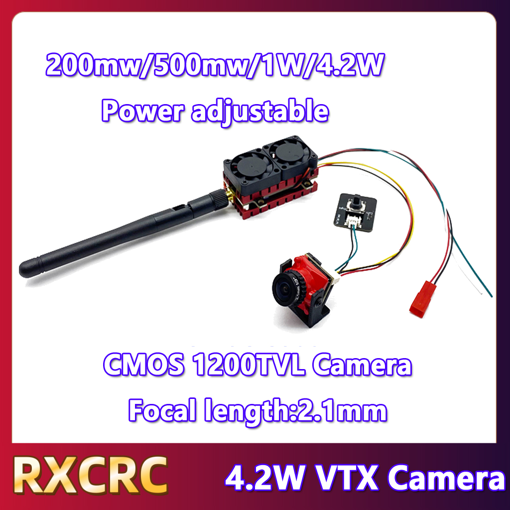 RXCRC 5.8G 48CH 4.2W VTX เครื่ - Drone Rc Controller And Receiver บทวิจารณ์และราคา