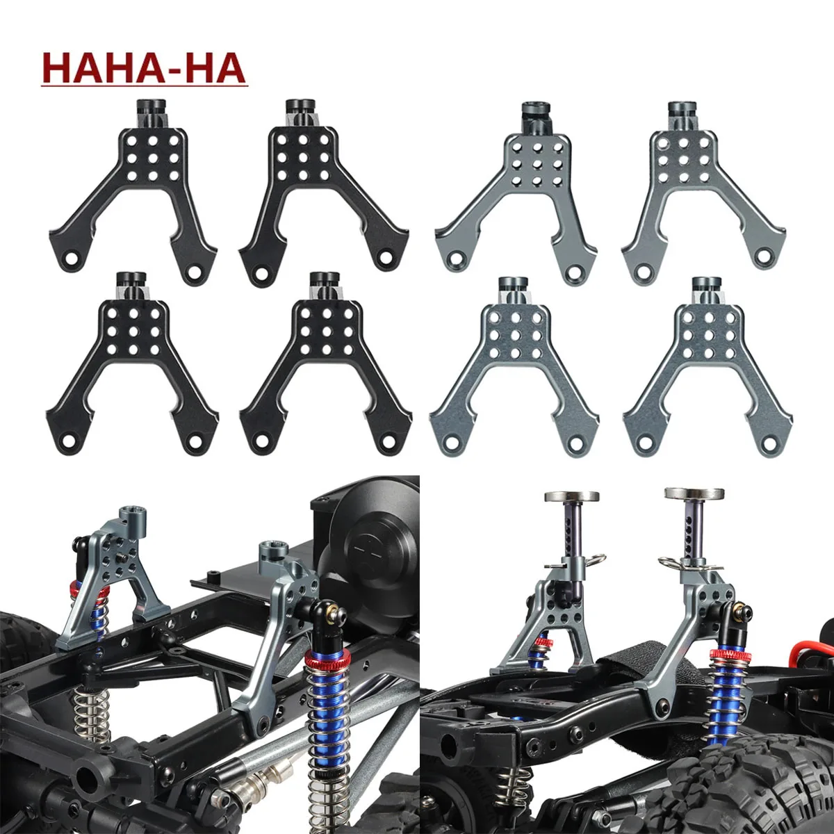 4ชิ้นขาตั้งอลูมิเนียมด้านหน้าก - Rc Suspension Arm บทวิจารณ์และราคา