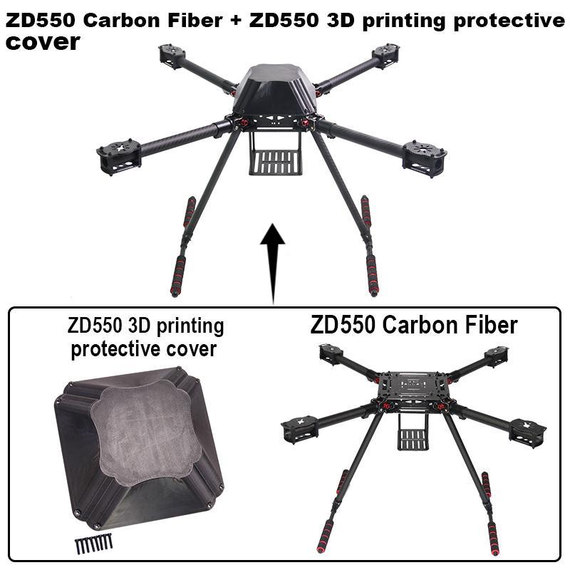 โครงโดรนพร้อมฝาครอบป้องกัน สำห - Heavy Lift Drone Frame บทวิจารณ์และราคา