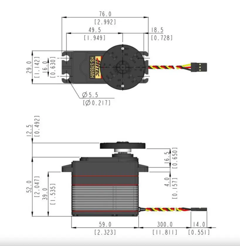 HS-5765MH เซอร์โวแรงดันสูงแบบต - Rc Car Servo บทวิจารณ์และราคา