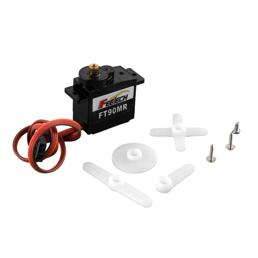 เฟตเทค FT90M ไมโครเซอร์โวแบบดิ - Drone And Car บทวิจารณ์และราคา