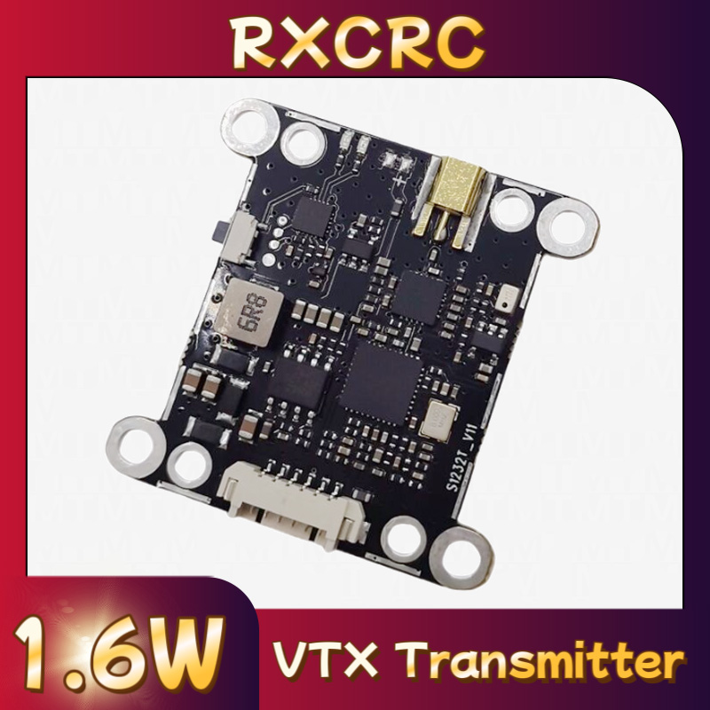 โมดูล RXCRC 5.8G 48CH 1.6W VTX - Drone Rc Controller And Receiver บทวิจารณ์และราคา