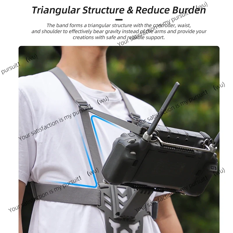 สายรัดหน้าอกสำหรับรีโมทคอนโทรล - Drone Dji Rc Plus 2 บทวิจารณ์และราคา