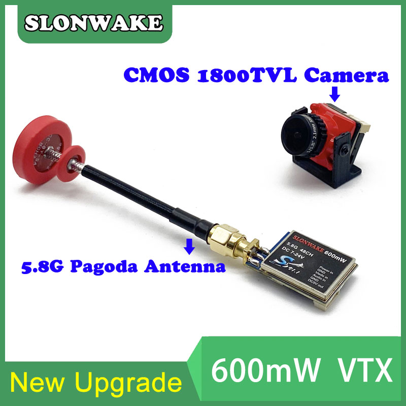 พร้อมใช้งาน 5.8G 48CH 600mW เค - Drone Rc Racing บทวิจารณ์และราคา