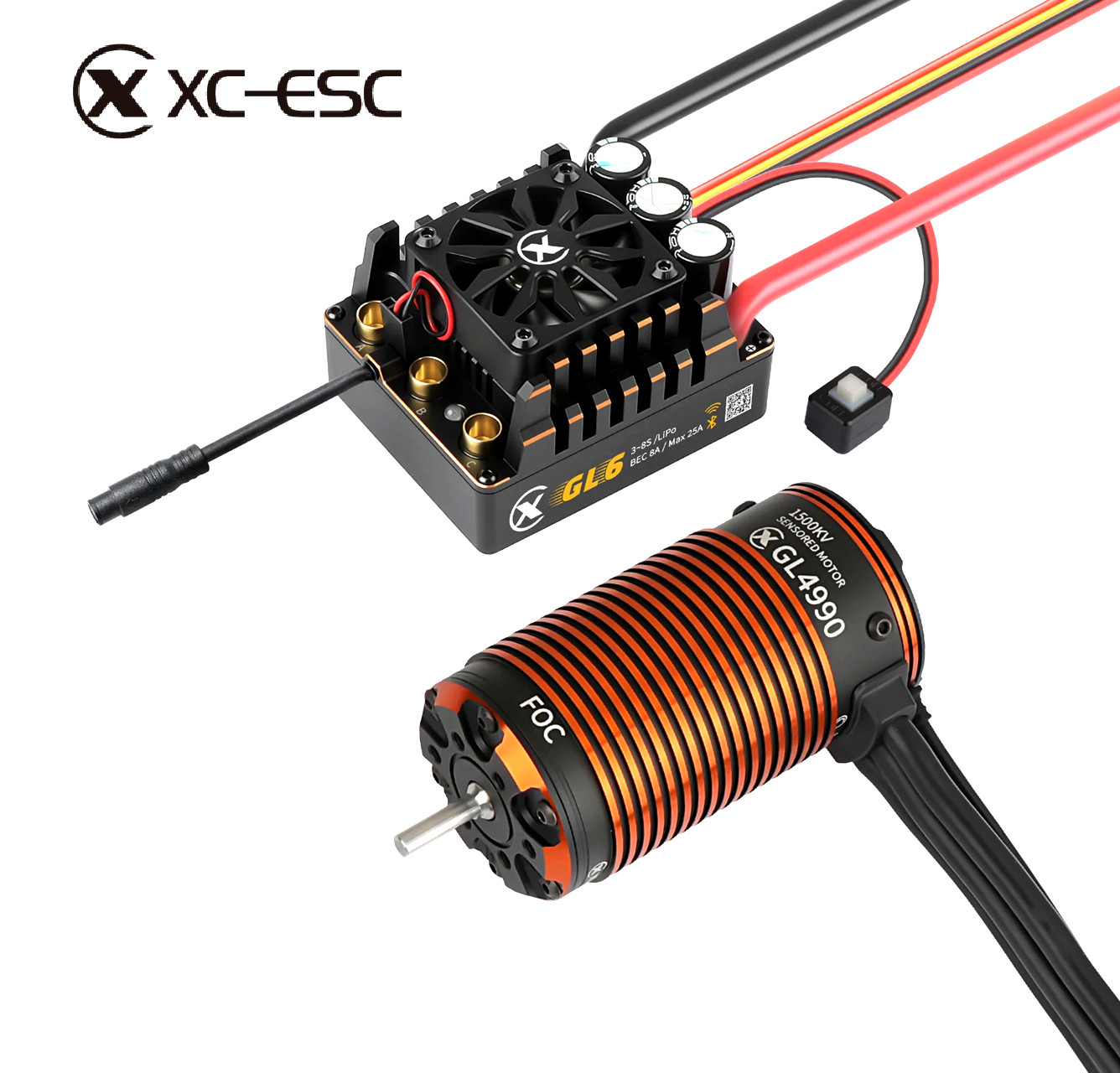 XC COMBO FOC CRAWLER มอเตอร์ไร - Esc 4In1 Brushless บทวิจารณ์และราคา