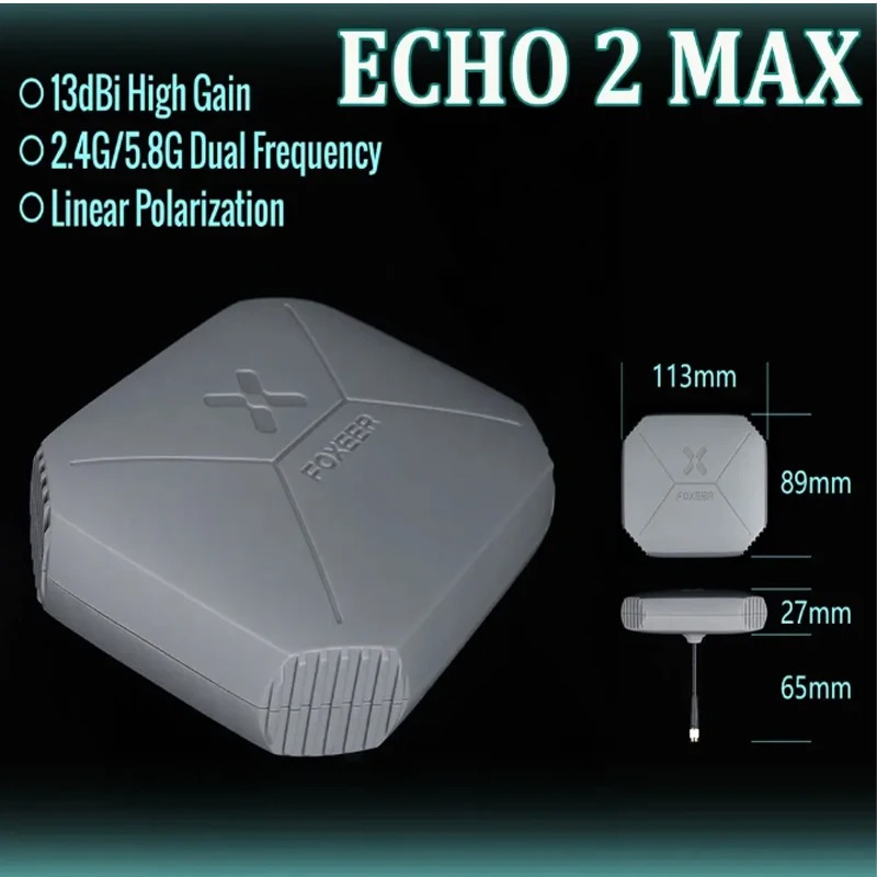 เสาอากาศ Foxeer Echo 2 MAX 13d - Drone Rc Frequency บทวิจารณ์และราคา