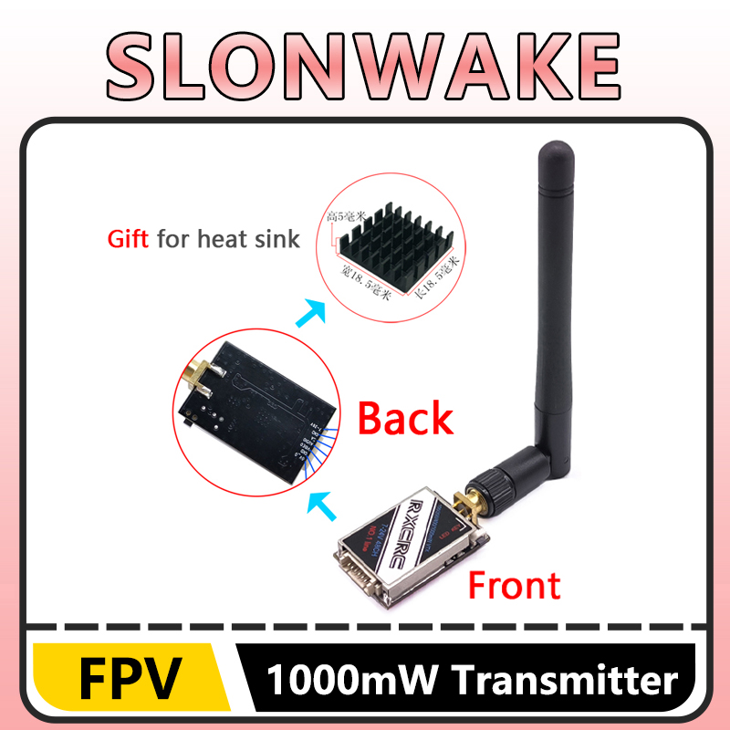 SLONWAKE 5.8G 48CH 1W VTX 100/ - Drone Rc Controller And Receiver บทวิจารณ์และราคา