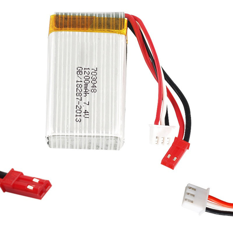 แบตเตอรี่ลิโป 2S 7.4V 1200mAh  - Drone Rc Leading บทวิจารณ์และราคา