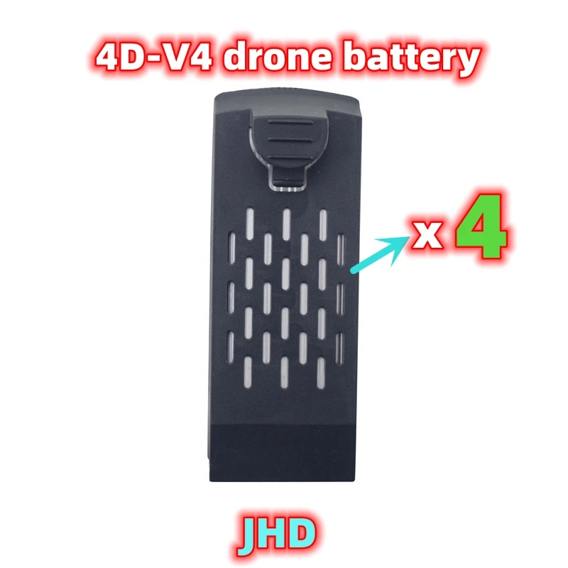 แบตเตอรี่ V4 4DRC JHD 3.7V 120 - Drone Rc V4 บทวิจารณ์และราคา