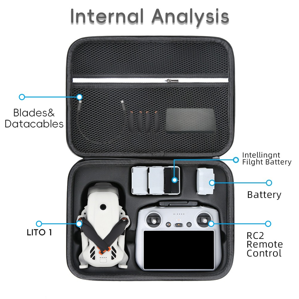 กระเป๋าพกพาสำหรับ DJI Lito 1/L - Drone Ls Rc บทวิจารณ์และราคา