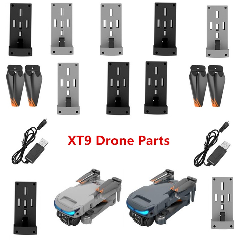XT9 โดรน FPV RC พร้อมกล้องคู่  - Drone Rc Xt9 บทวิจารณ์และราคา
