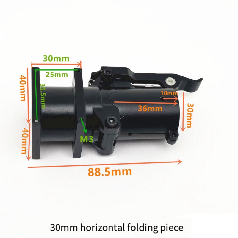 ข้อต่อท่อคาร์บอนแบบพับได้แนวนอ - Drone Rc Foldable บทวิจารณ์และราคา