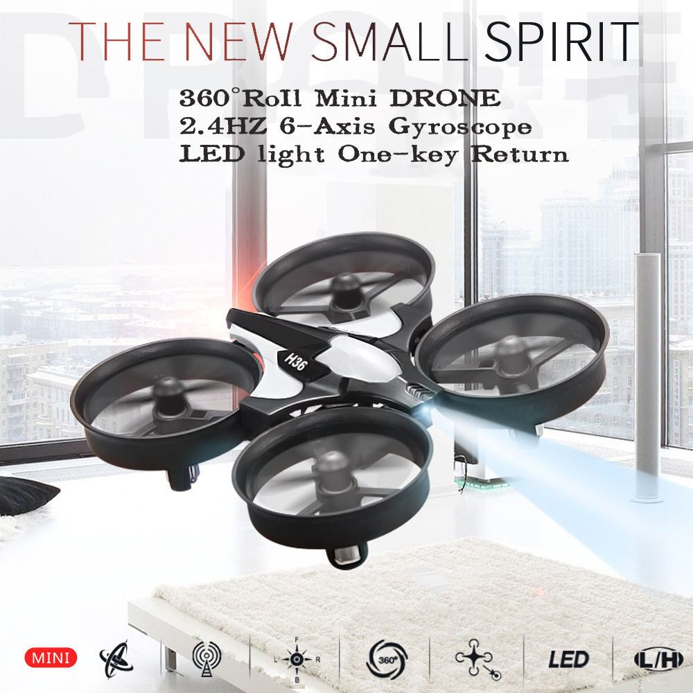 โดรนจิ๋ว JJRC H36 2.4G 6 แกน โ - Drone Rc Jet บทวิจารณ์และราคา