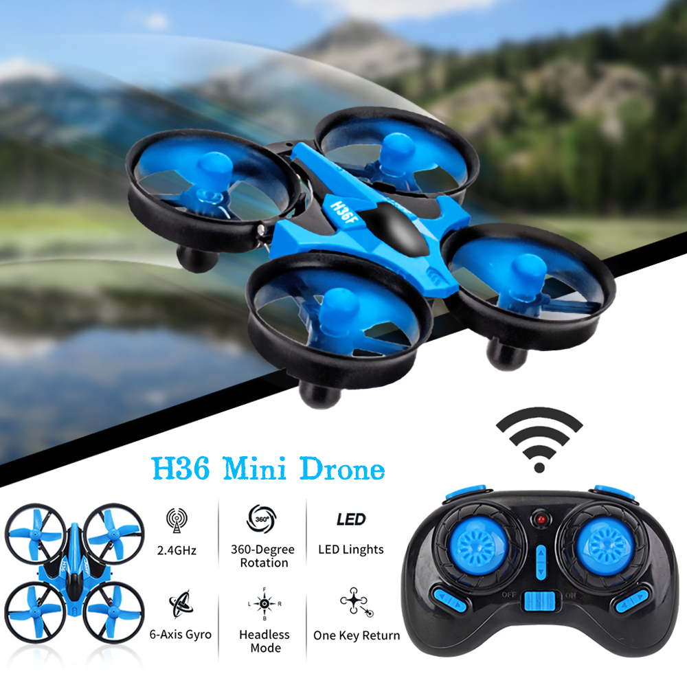 โดรนจิ๋ว JJRC H36 2.4G 6 แกน โ - Drone Rc Jet บทวิจารณ์และราคา