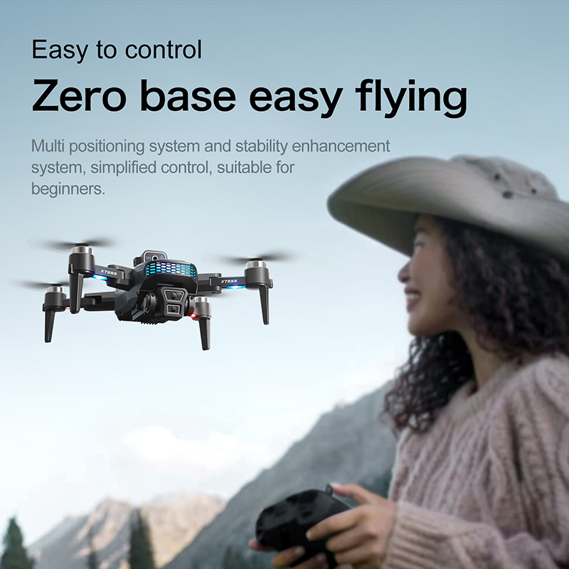 โดรนรุ่นใหม่ XT555 GPS RC พร้อ - Drone Rc Foldable บทวิจารณ์และราคา
