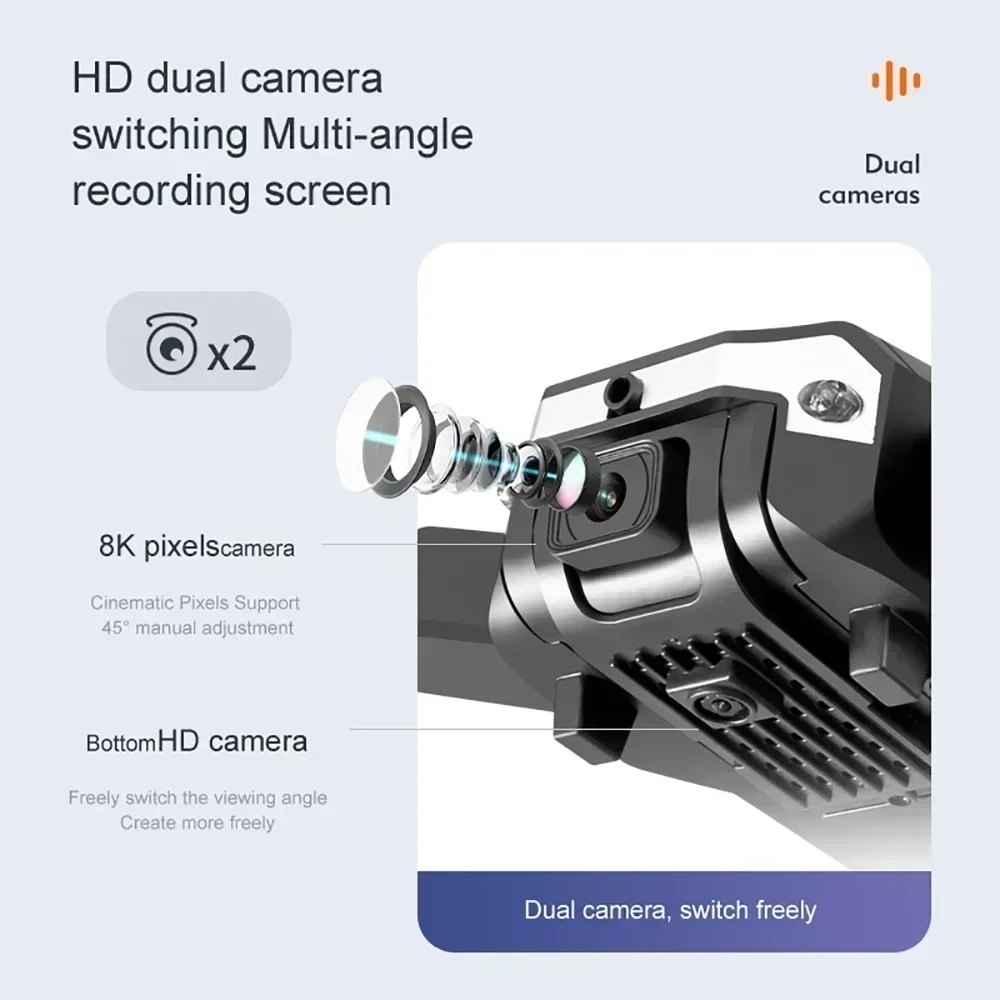โดรน G6 Pro 8K กล้องคู่, 5G GP - Drone Z บทวิจารณ์และราคา