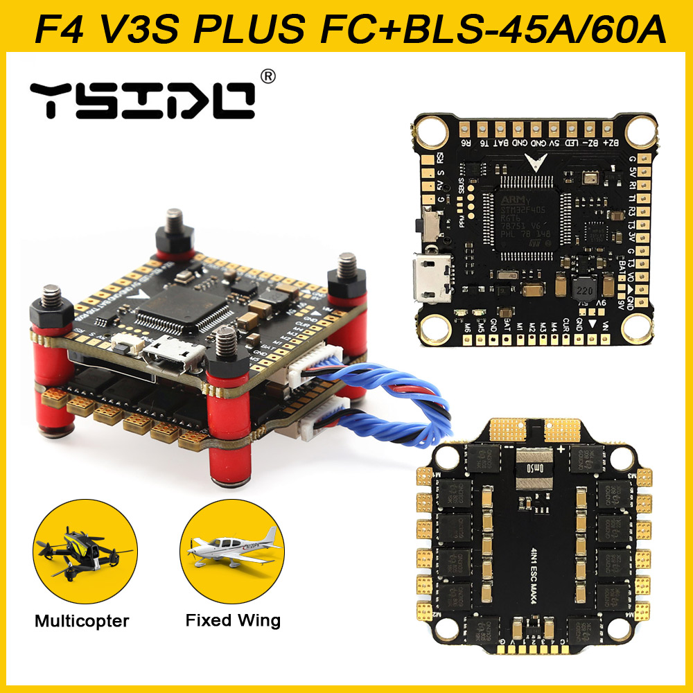 YSIDO ใหม่ F4 V3S PLUS Flight  - Betaflight Fc F4 บทวิจารณ์และราคา