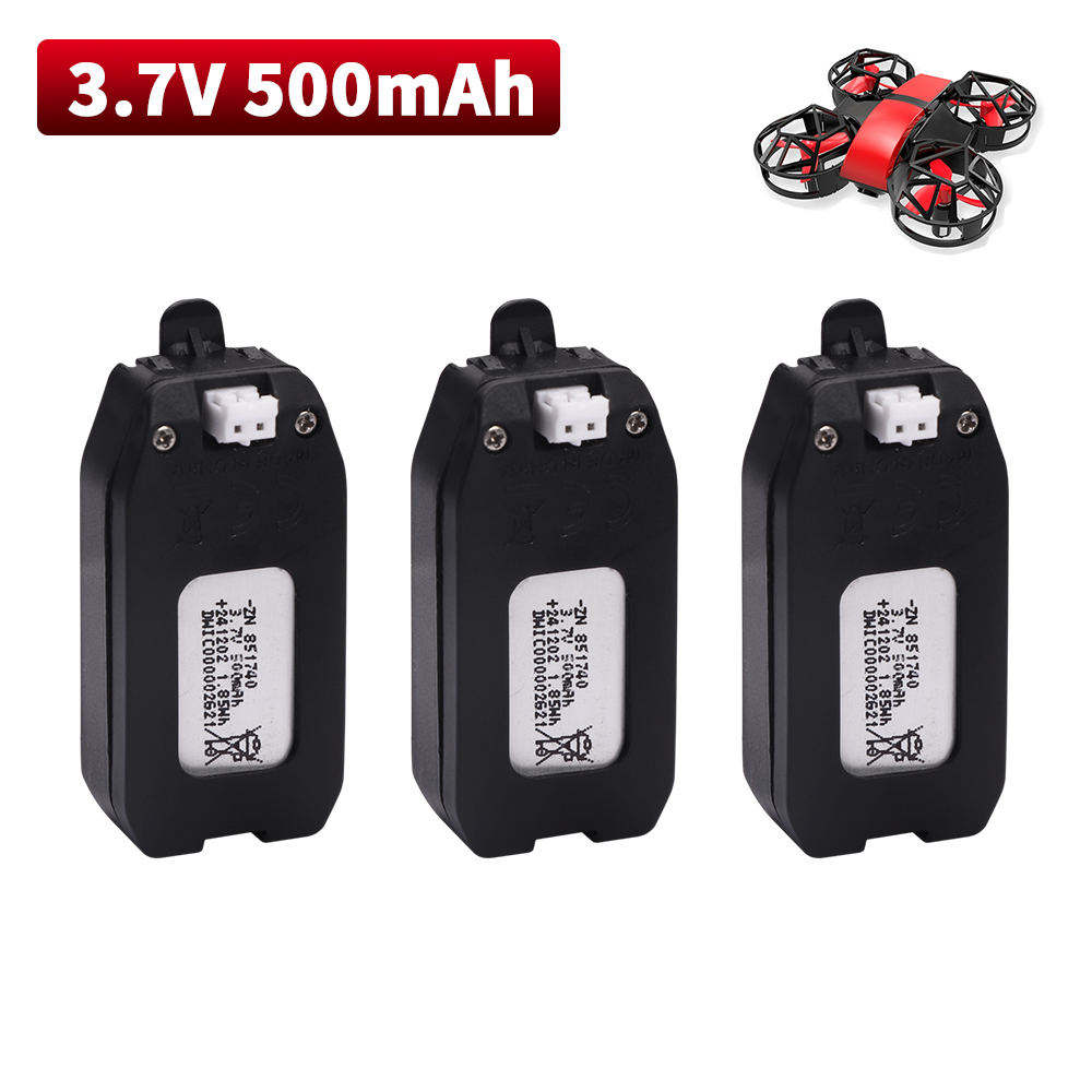 3.7V 500mAh แบตเตอรี่ลิเธียมสํ - Drone Rc Leading บทวิจารณ์และราคา