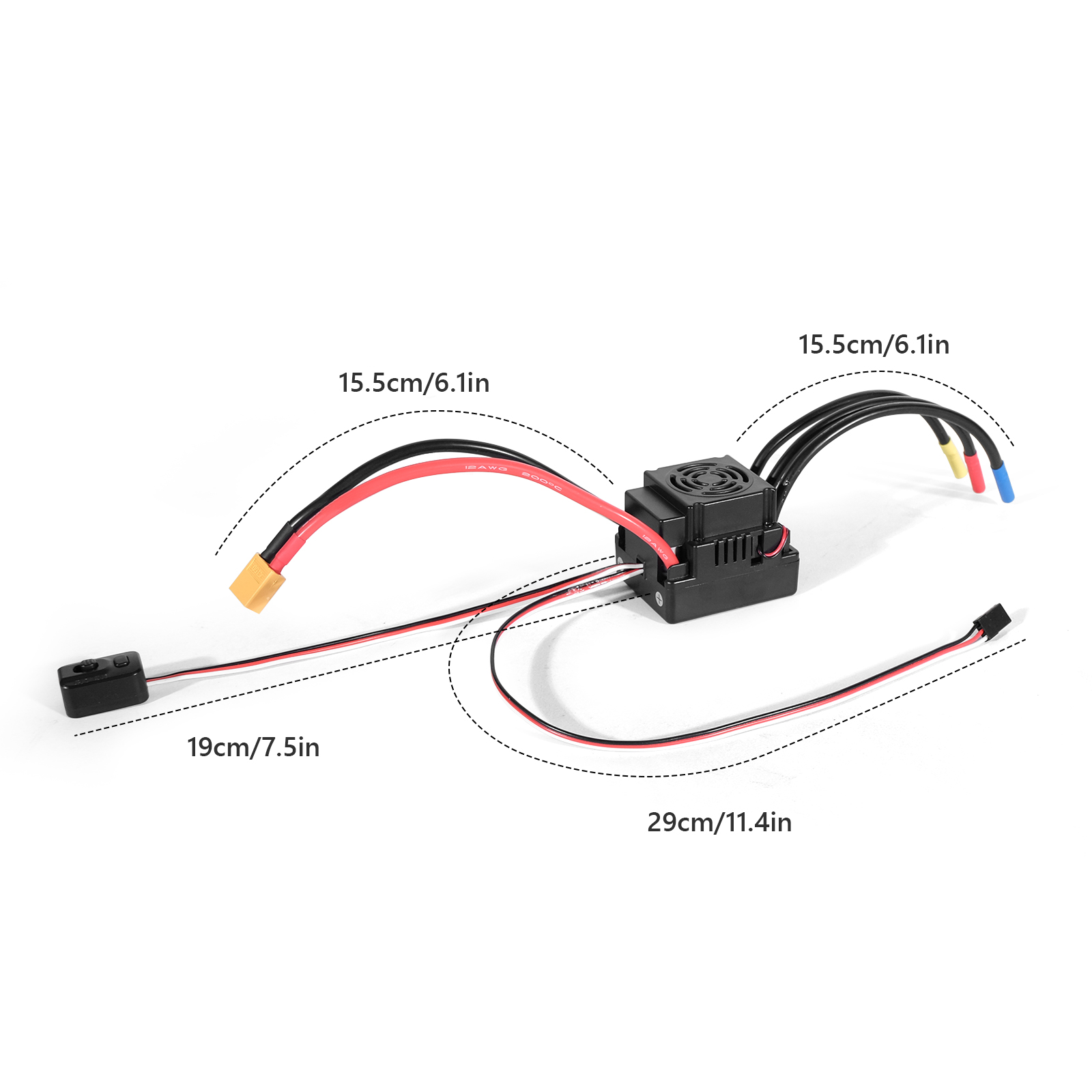 อัพเกรดเซนเซอร์ 60A 80A 120A S - Esc 4In1 Brushless บทวิจารณ์และราคา