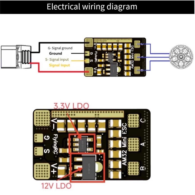 Best-AM32 ESC 40A 32-Bit ตัวคว - Drone And Car บทวิจารณ์และราคา