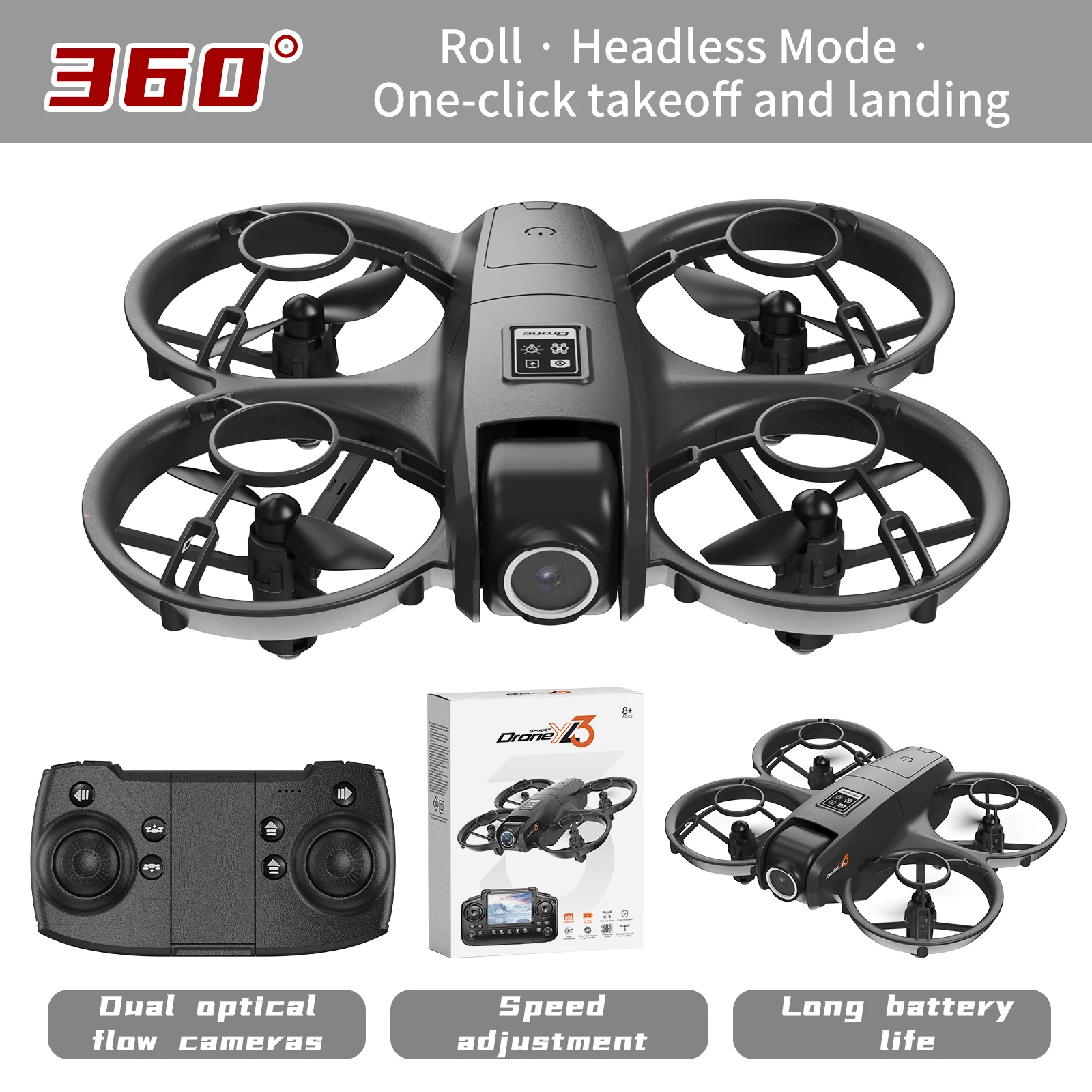โดรน YL3 RC รุ่นใหม่ 8K 1080P  - Drone Rc Harness บทวิจารณ์และราคา