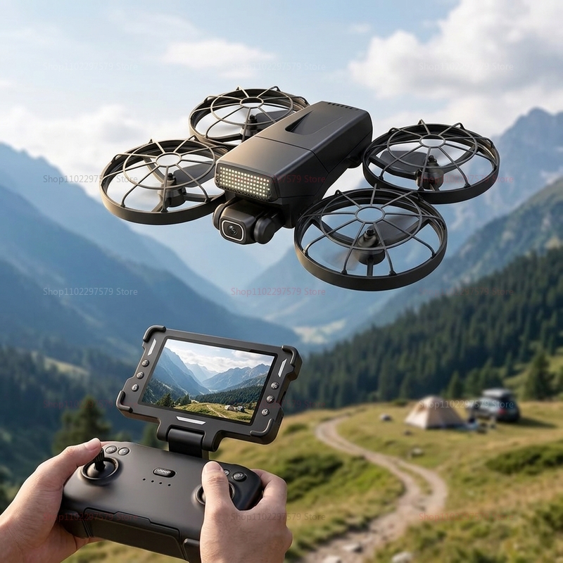 โดรนรุ่นใหม่ M8 GPS 8K ระดับมื - Drone Rc Fpv Pro บทวิจารณ์และราคา