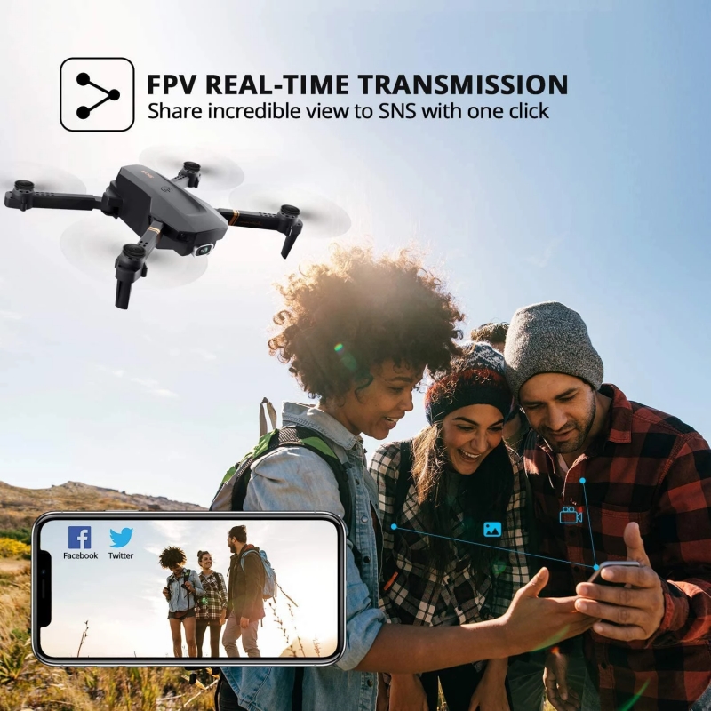 V4 Easy Fly Mini FPV Drone 4K  - Drone Rc V4 บทวิจารณ์และราคา