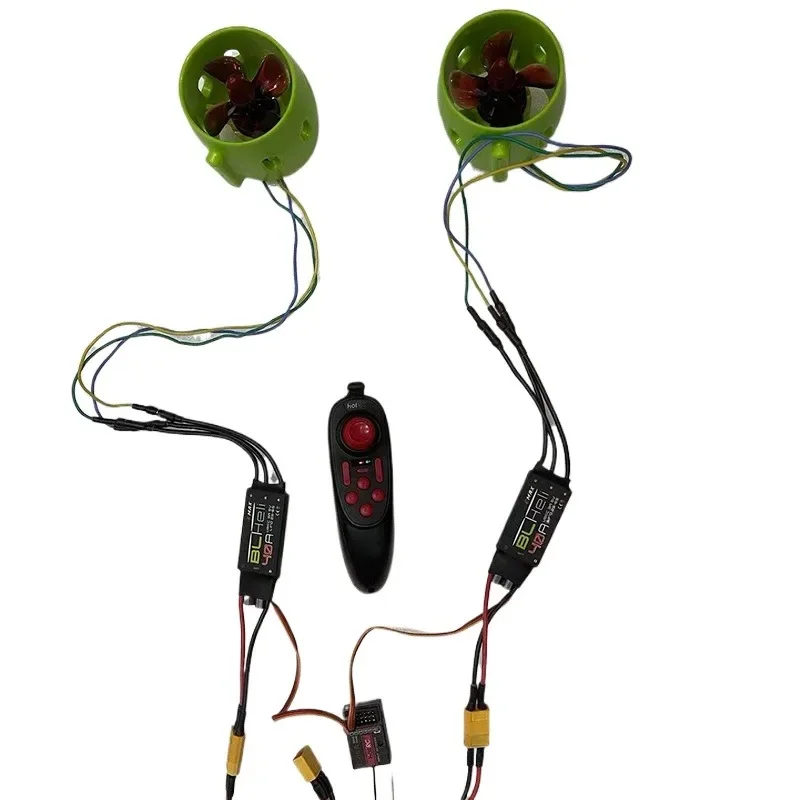 ชุดเครื่องยนต์เจ็ท RC สำหรับเร - Esc 4In1 Brushless บทวิจารณ์และราคา