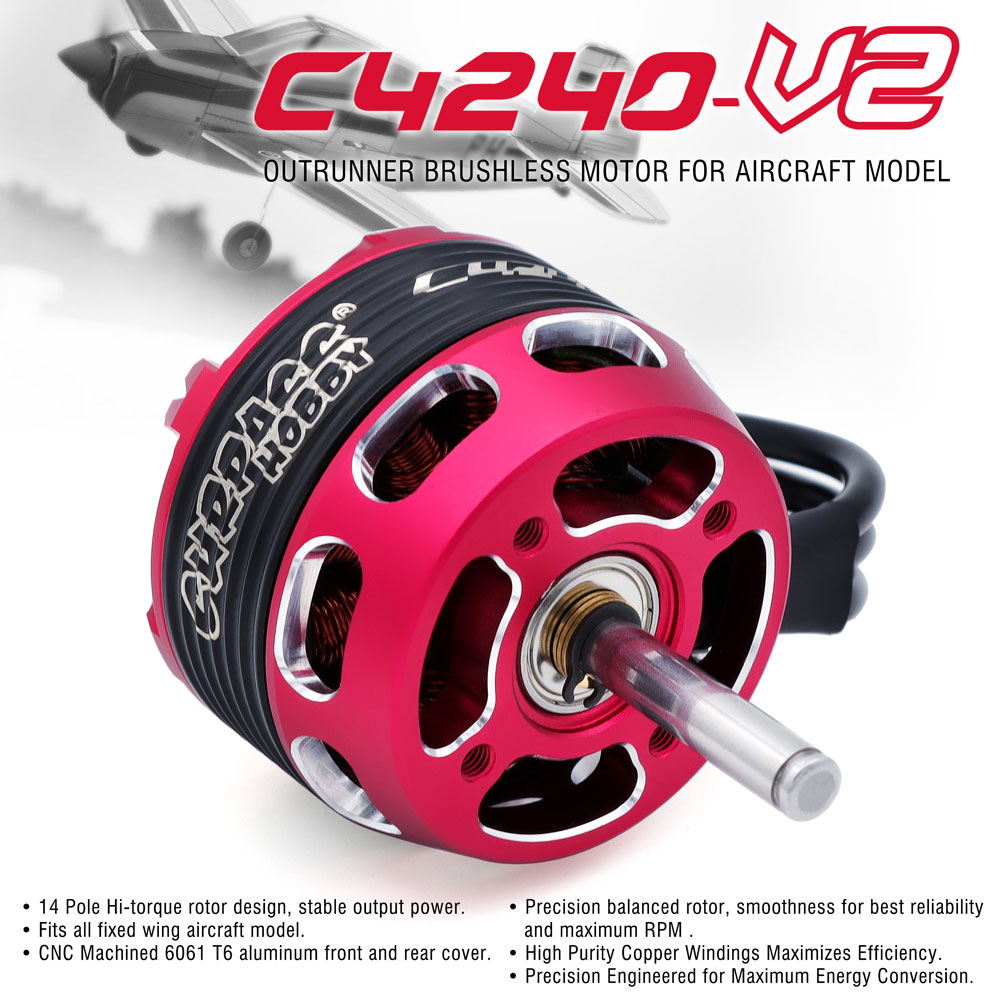 มอเตอร์ไร้แปรงถ่าน SURPASS HOB - Drone Rc Jet บทวิจารณ์และราคา