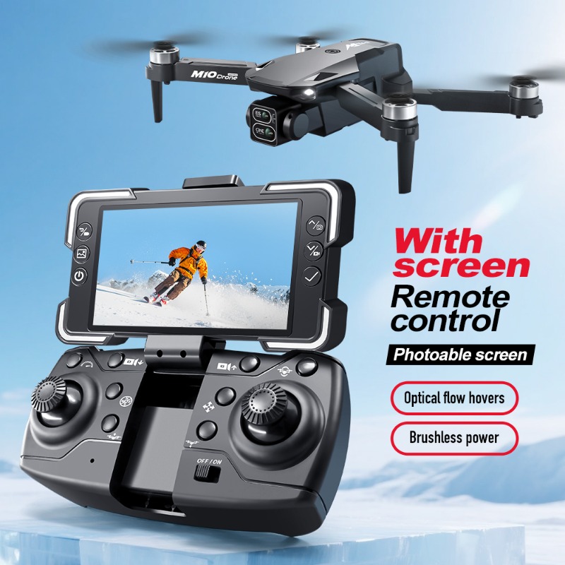 โดรนกล้อง M10 พร้อมรีโมทคอนโทร - Drone Rc App บทวิจารณ์และราคา