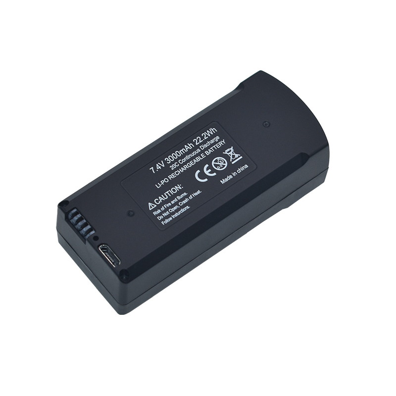 GPS V198 7.4V 3000mAh แบตเตอรี - Drone Rc Leading บทวิจารณ์และราคา