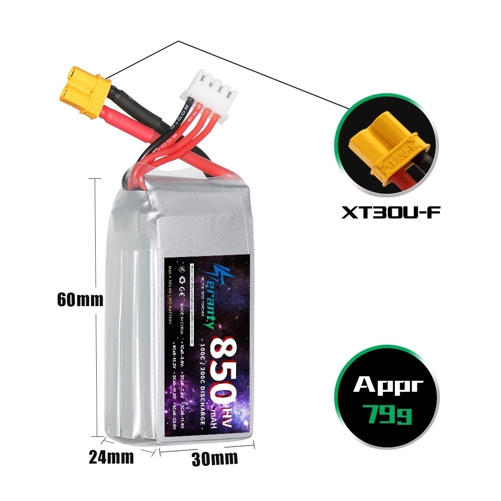 1/2/3PCS TERANTY 3S 11.4V แบตเ - Drone Rc Leading บทวิจารณ์และราคา